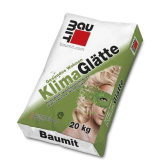 BAUMIT KLÍMA GLETT PÁRAÁTERESZTŐ MESZES GLETTANYAG VÁLASZTHATÓ KISZERELÉSBEN