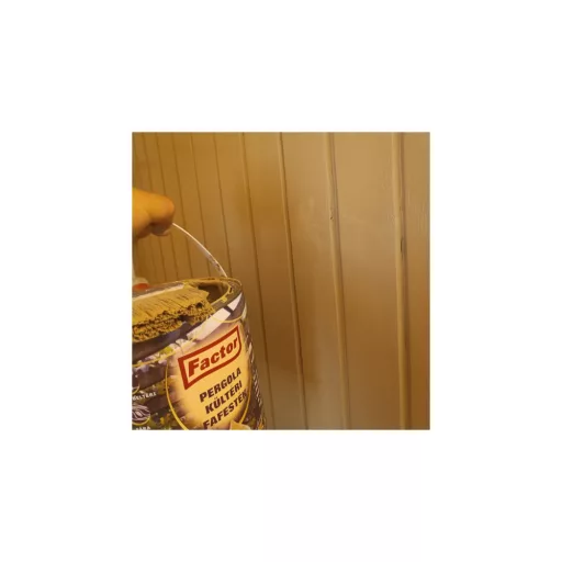 Factor Pergola kültéri fafesték mandula színben 0,75 l 