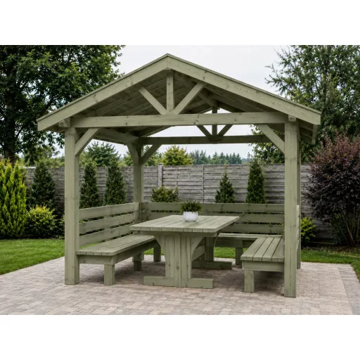 Factor Pergola kültéri fafesték oliva színben 2,5 l 