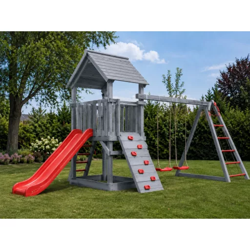 Factor Pergola kültéri fafesték szürke színben 10 l 