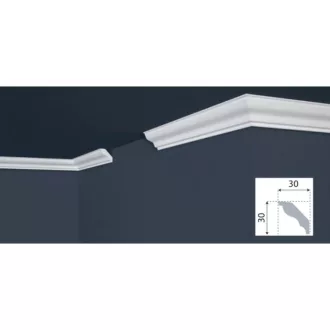 Díszléc ME04 30mmx30mm 2m/szál