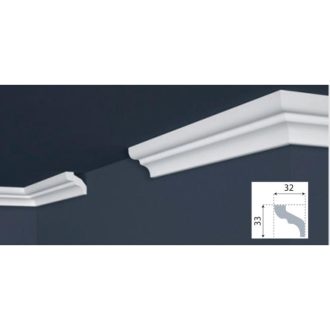 Díszléc MD35 33mmx32mm 2m/szál