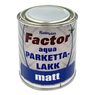 Factor Aqua Parkettalakk matt választható kiszerelésben