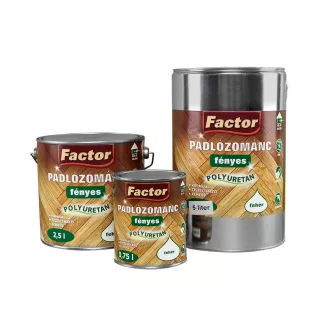 FACTOR Fényes Padlózománc választható színben és kiszerelésben