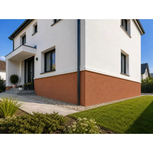 VALMOR Szemcsés Lábazat- és Betonfesték terrakotta színben 8l