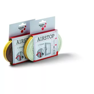 Airstop E tömítőszalag, gumi, választható színben