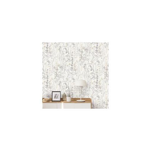 Casual Chic/Erismann 10258-14 Levélmintás bézs színű vlies tapéta  