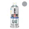 Pinty Plus Evolution fényes vizes bázisú akril festék spray Silver Grey  fényes 400ml RAL 7001