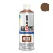 Pinty Plus Evolution fényes vizes bázisú akril festék spray Nut Brown  fényes 400ml RAL 8011