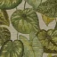 Tahiti/Decoprint TA25052 Trópusi leveles mintás bézs/zöld színű vlies tapéta  