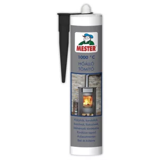 Mester antracit színű 1000°C-ig hőálló tömítő 310 ml