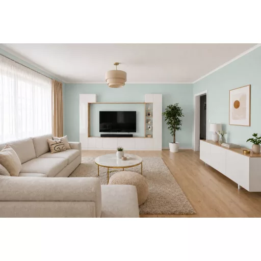 Poli-Farbe Platinum Foltálló beltéri latex falfesték  Csombormenta CS20 5l