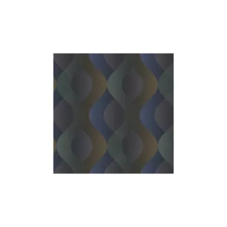 Evora/Sintra 459041 Hullám mintás kék színárnyalatú vlies tapéta  