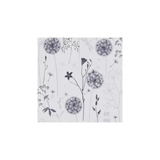 Evora/Sintra 459225 Virágmintás ezüst színárnyalatú vlies tapéta  