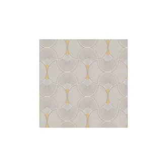 Evora/Sintra 459317 Art Deco mintás szürke színárnyalatú vlies tapéta  