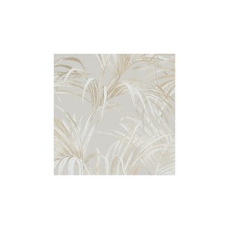 Kylie/Novamur 82413 Levélmintás szürke színárnyalatú Vlies tapéta  