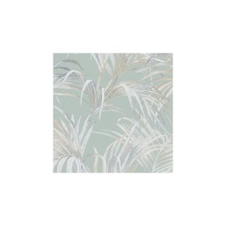 Kylie/Novamur 82414 Levélmintás zöld színárnyalatú Vlies tapéta  