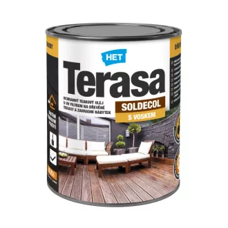   Het Soldecol Teraszolaj választható színben és kiszerelésben
