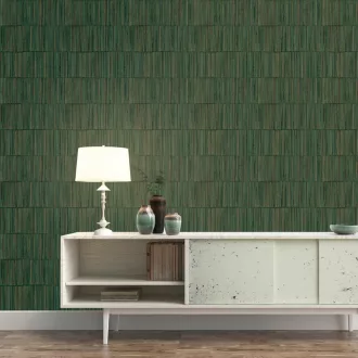 Boutique/Galerie SP-JA3006 Csíkos zöld színárnyalatú vlies tapéta  
