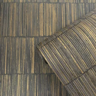 Boutique/Galerie SP-JA3007 Csíkos sárga színárnyalatú vlies tapéta  