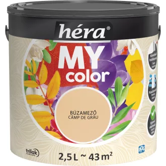   Héra My Color matt beltéri falfesték  búzamező színű 2,5l