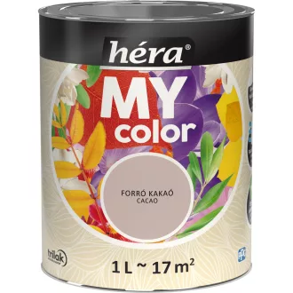   Héra My Color matt beltéri falfesték  forró kakaó színű 1l