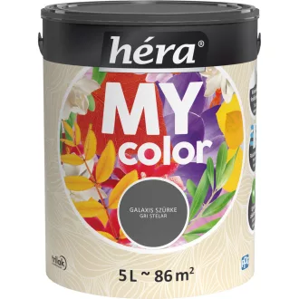   Héra My Color matt beltéri falfesték  galaxis szürke színű 5l