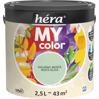   Héra My Color matt beltéri falfesték  halvány menta színű 2,5l
