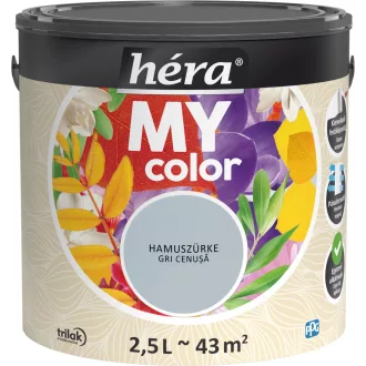   Héra My Color matt beltéri falfesték  hamuszürke színű 2,5l