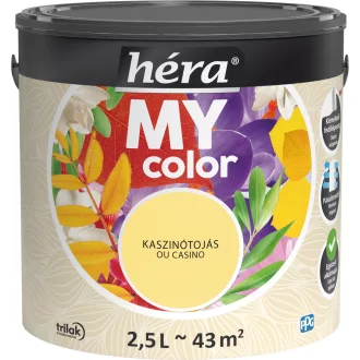   Héra My Color matt beltéri falfesték  kaszinótojás színű 2,5l