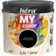 Héra My Color matt beltéri falfesték  kis fekete színű 2,5l