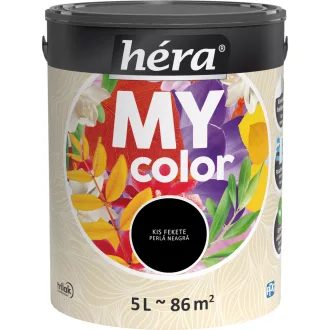   Héra My Color matt beltéri falfesték  kis fekete színű 5l