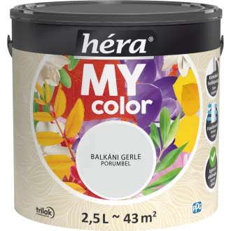   Héra My Color matt beltéri falfesték  balkáni gerle színű 2,5l
