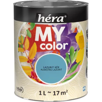  Héra My Color matt beltéri falfesték  lazurit kék színű 1l
