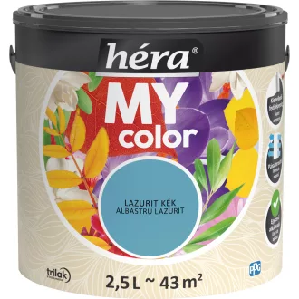   Héra My Color matt beltéri falfesték  lazurit kék színű 2,5l