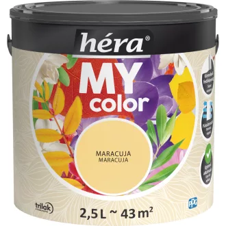   Héra My Color matt beltéri falfesték  maracuja színű 2,5l
