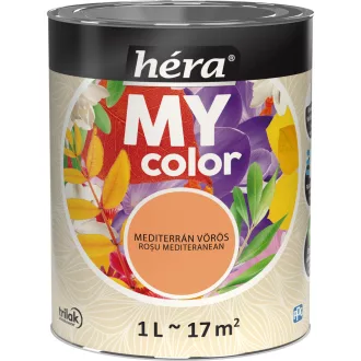   Héra My Color matt beltéri falfesték  mediterrán vörös színű 1l