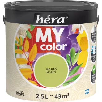 Héra My Color matt beltéri falfesték  mojito színű 2,5l