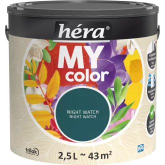   Héra My Color matt beltéri falfesték  night watch színű 2,5l