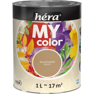   Héra My Color matt beltéri falfesték  nugátkrém színű 1l