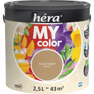   Héra My Color matt beltéri falfesték  nugátkrém színű 2,5l