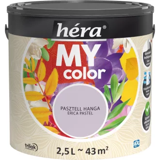   Héra My Color matt beltéri falfesték  pasztell hanga színű 2,5l