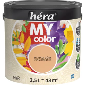   Héra My Color matt beltéri falfesték  sivatagi dűne színű 2,5l