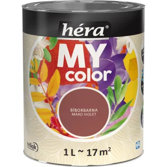   Héra My Color matt beltéri falfesték  bíborbarna színű 1l