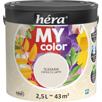   Héra My Color matt beltéri falfesték  tejeskávé színű 2,5l