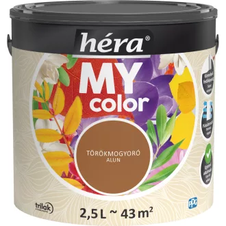  Héra My Color matt beltéri falfesték  törökmogyoró színű 2,5l