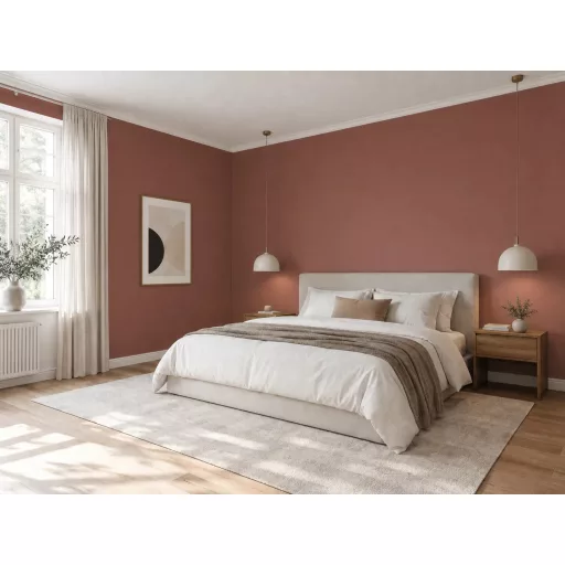 Héra My Color matt beltéri falfesték  bíborbarna színű 1l