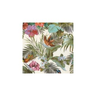 Eldorado/ Zeno 15502 Trópusi mintás zöld színárnyalatú vlies tapéta  