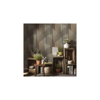 Elysium/Erismann  10471-15 Ív mintás barna színárnyalatú vlies tapéta  