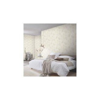 Elysium/Erismann  10470-14 Levélmintás bézs színárnyalatú vlies tapéta  